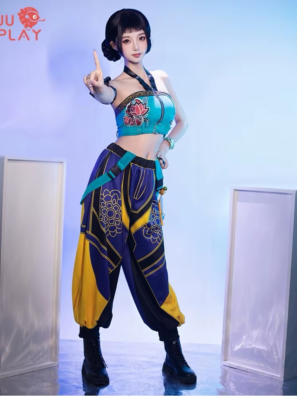 Kpop Demon Hunters Zoey How It’s Done Cosplay Halloween Costume Adult
